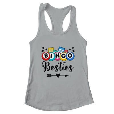 Bingo Besties Bingo Art Funny Game Players Lady Women Men Shirt & Tank Top | teecentury