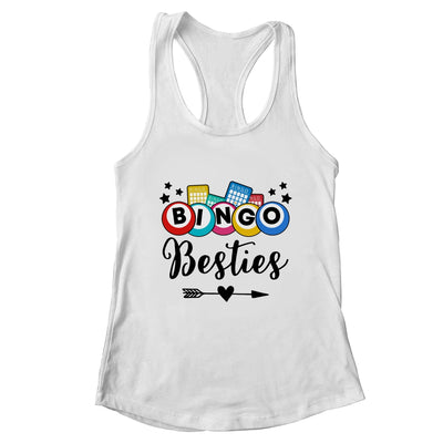 Bingo Besties Bingo Art Funny Game Players Lady Women Men Shirt & Tank Top | teecentury