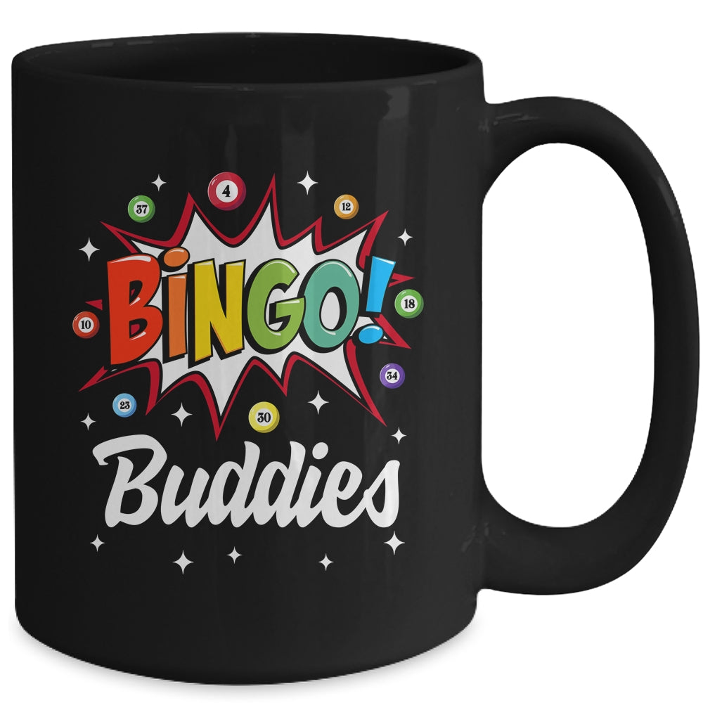 Bingo Buddies Lucky Game Gambling Players Funny Men Women Mug | teecentury