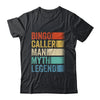 Bingo Caller Man Myth Legend Vintage Bingo Lucky Player Men Shirt & Tank Top | teecentury