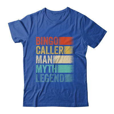 Bingo Caller Man Myth Legend Vintage Bingo Lucky Player Men Shirt & Tank Top | teecentury