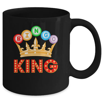 Bingo King Designs For Men Dad Bingo Lovers Casino Players Mug | teecentury