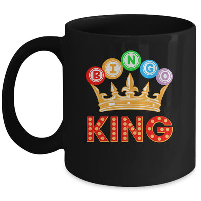 Bingo King Designs For Men Dad Bingo Lovers Casino Players Mug | teecentury