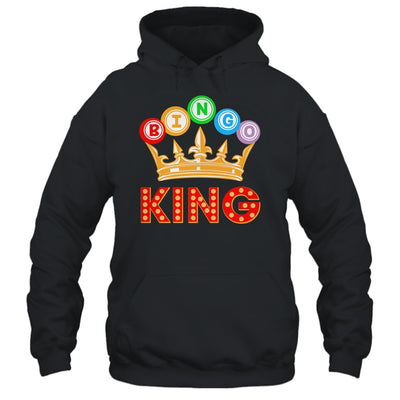 Bingo King Designs For Men Dad Bingo Lovers Casino Players Shirt & Hoodie | teecentury