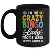 Bingo Lady Art For Women Girls Gambling Night Bingo Player Mug | teecentury