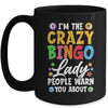 Bingo Lady Art For Women Girls Gambling Night Bingo Player Mug | teecentury