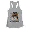 Bingo Life Messy Bun Bingo Lover Grandma Mom Mothers Day Shirt & Tank Top | teecentury