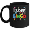 Bingo Love Play Humour Game Gambling Bingo Player Mug | teecentury