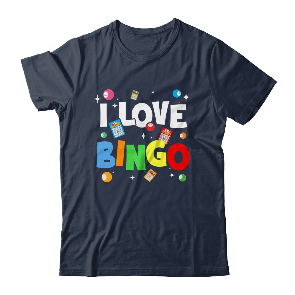 Bingo Love Play Humour Game Gambling Bingo Player Shirt & Tank Top | teecentury