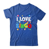 Bingo Love Play Humour Game Gambling Bingo Player Shirt & Tank Top | teecentury