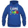 Bingo Love Play Humour Game Gambling Bingo Player Shirt & Tank Top | teecentury
