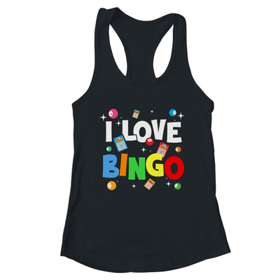 Bingo Love Play Humour Game Gambling Bingo Player Shirt & Tank Top | teecentury