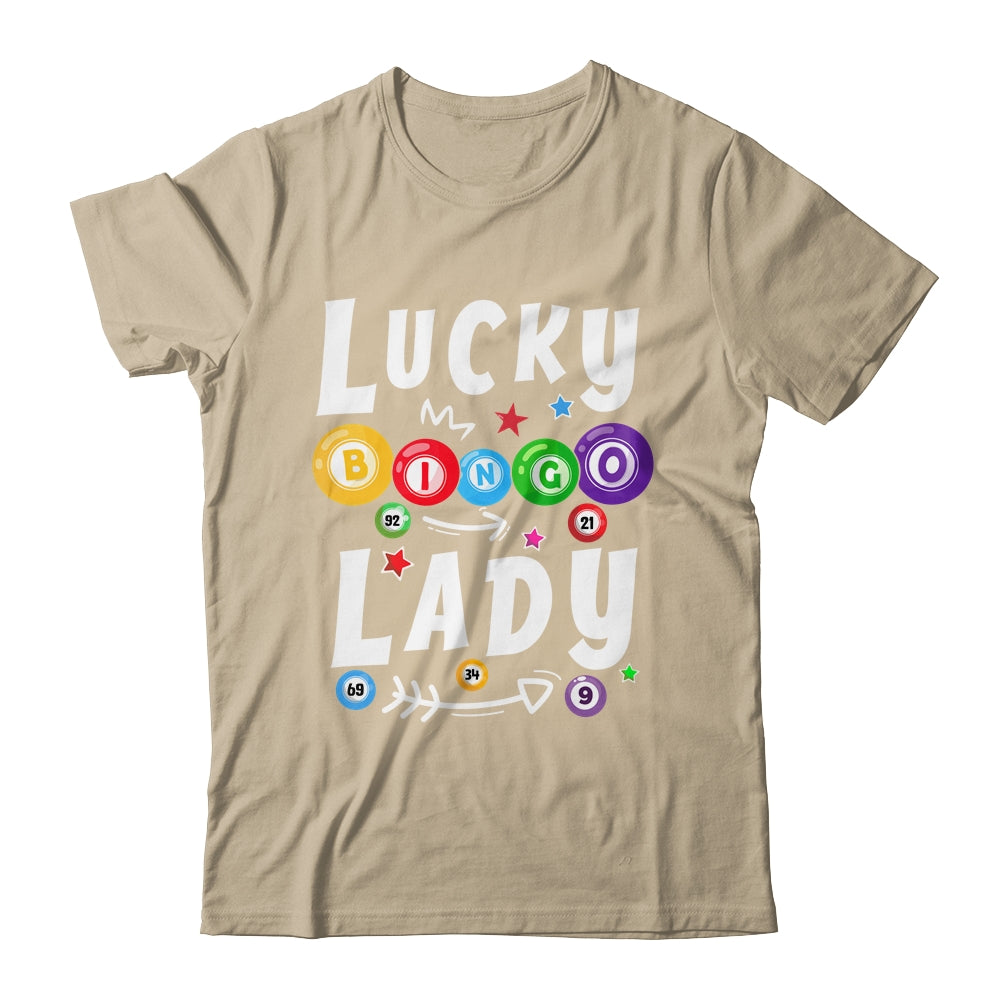 Bingo Night Funny Bingo Lucky Bingo Lady For Grandma Mom Shirt & Tank Top | teecentury