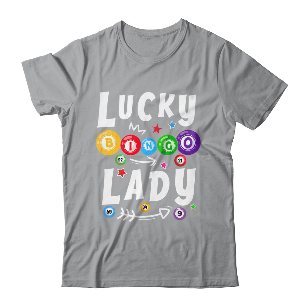 Bingo Night Funny Bingo Lucky Bingo Lady For Grandma Mom Shirt & Tank Top | teecentury