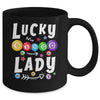 Bingo Night Funny Bingo Lucky Bingo Lady For Grandma Mom Mug | teecentury