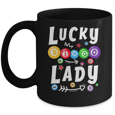 Bingo Night Funny Bingo Lucky Bingo Lady For Grandma Mom Mug | teecentury