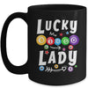 Bingo Night Funny Bingo Lucky Bingo Lady For Grandma Mom Mug | teecentury