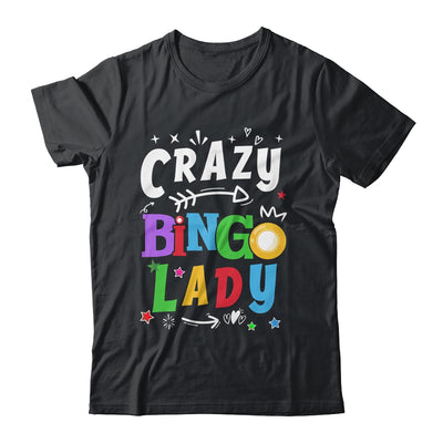 Bingo Night Funny Crazy Bingo Lady Player For Grandma Mom Shirt & Tank Top | teecentury