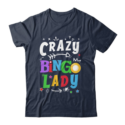 Bingo Night Funny Crazy Bingo Lady Player For Grandma Mom Shirt & Tank Top | teecentury