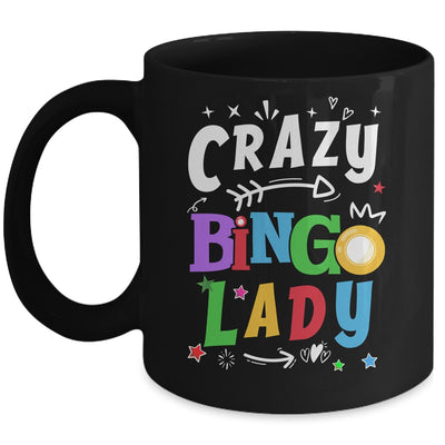 Bingo Night Funny Crazy Bingo Lady Player For Grandma Mom Mug | teecentury