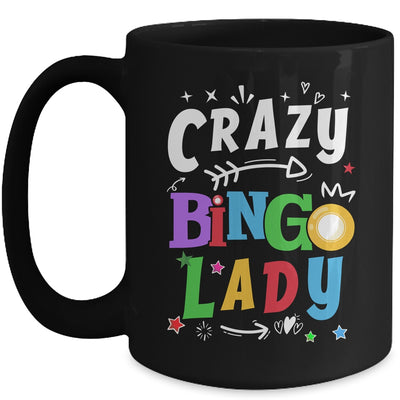 Bingo Night Funny Crazy Bingo Lady Player For Grandma Mom Mug | teecentury