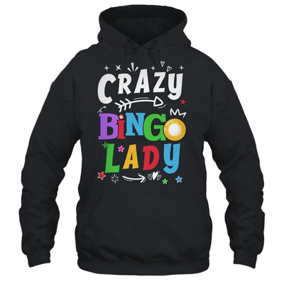 Bingo Night Funny Crazy Bingo Lady Player For Grandma Mom Shirt & Tank Top | teecentury