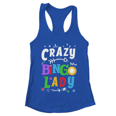 Bingo Night Funny Crazy Bingo Lady Player For Grandma Mom Shirt & Tank Top | teecentury