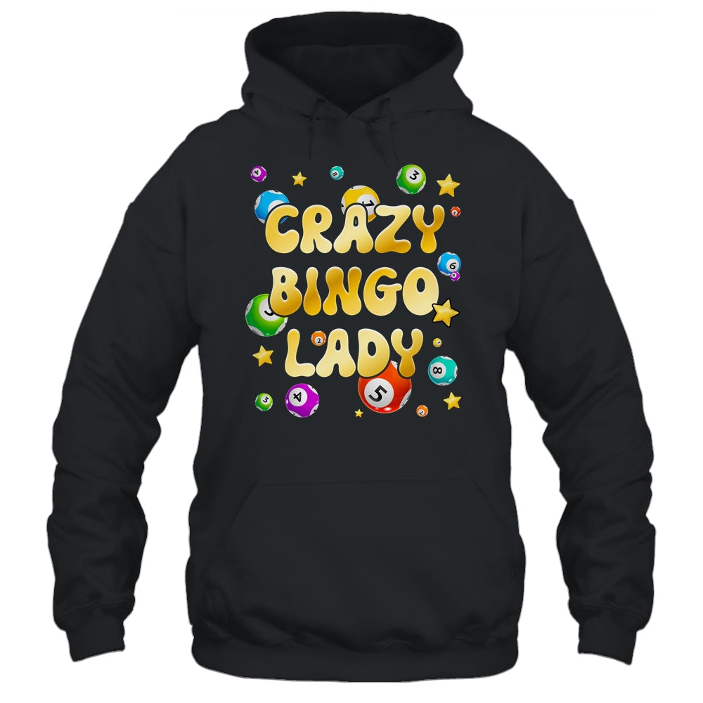 Bingo Player Crazy Bingo Lady Funny Bingo Women Shirt & Tank Top | teecentury