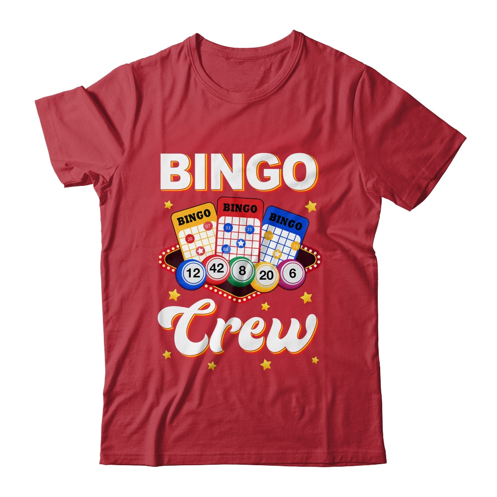 Bingo Player Gambling Bingo Crew Matching Designs Men Women Shirt & Tank Top | teecentury
