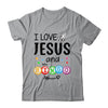 Bingo Player Jesus Faith Christian I Love Jesus And Bingo Shirt & Tank Top | teecentury