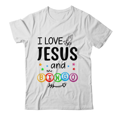 Bingo Player Jesus Faith Christian I Love Jesus And Bingo Shirt & Tank Top | teecentury