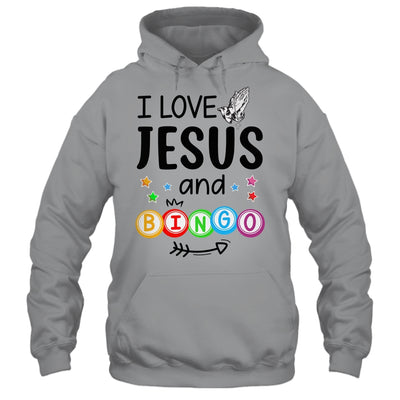 Bingo Player Jesus Faith Christian I Love Jesus And Bingo Shirt & Tank Top | teecentury