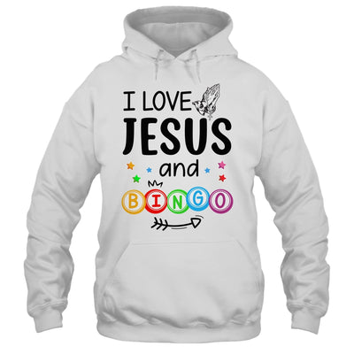 Bingo Player Jesus Faith Christian I Love Jesus And Bingo Shirt & Tank Top | teecentury