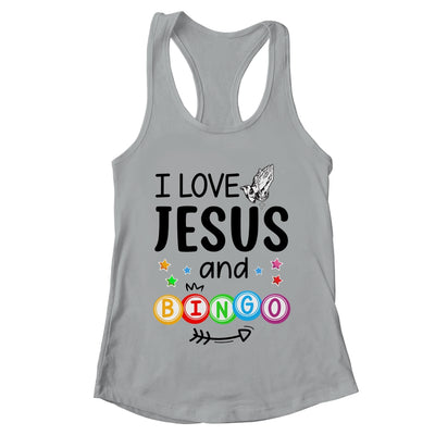 Bingo Player Jesus Faith Christian I Love Jesus And Bingo Shirt & Tank Top | teecentury