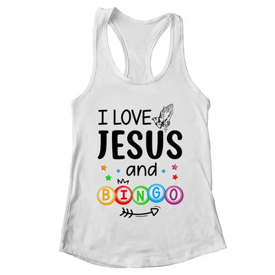 Bingo Player Jesus Faith Christian I Love Jesus And Bingo Shirt & Tank Top | teecentury