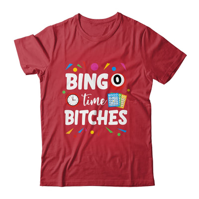 Bingo Time Bitches Funny Bingo Player Game Lover Humor Shirt & Tank Top | teecentury