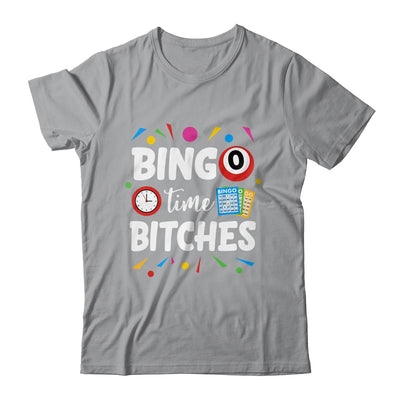 Bingo Time Bitches Funny Bingo Player Game Lover Humor Shirt & Tank Top | teecentury