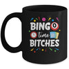 Bingo Time Bitches Funny Bingo Player Game Lover Humor Mug | teecentury