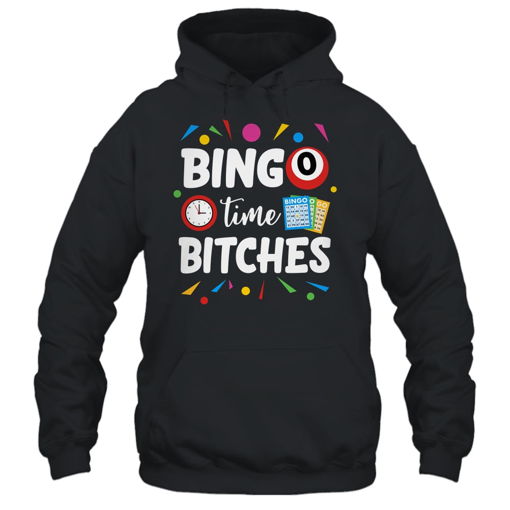 Bingo Time Bitches Funny Bingo Player Game Lover Humor Shirt & Tank Top | teecentury