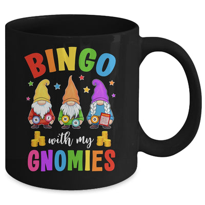 Bingo With My Gnomies Design Women Men Funny Bingo Player Mug | teecentury
