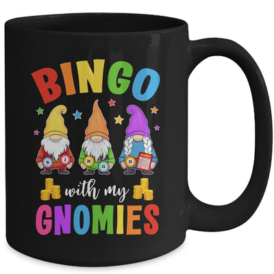 Bingo With My Gnomies Design Women Men Funny Bingo Player Mug | teecentury