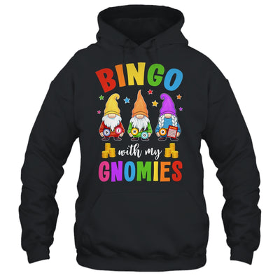 Bingo With My Gnomies Design Women Men Funny Bingo Player Shirt & Tank Top | teecentury