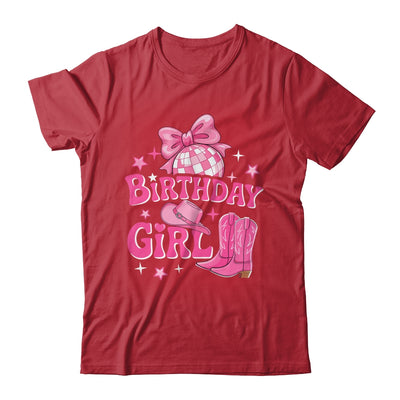 Birthday Cowgirl Western Disco Birthday Girl Party Women Shirt & Hoodie | teecentury