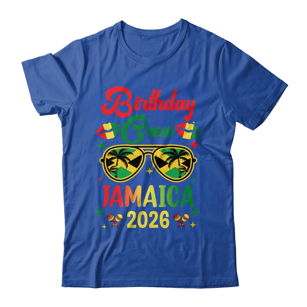 Birthday Crew 30th 20th Jamaica Vacation Party 2026 Shirt & Tank Top | teecentury