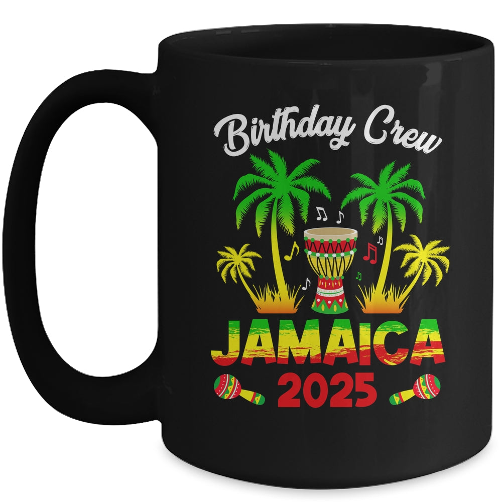 Birthday Crew Jamaica 2025 30th 50th Girl Party Family Mug | teecentury