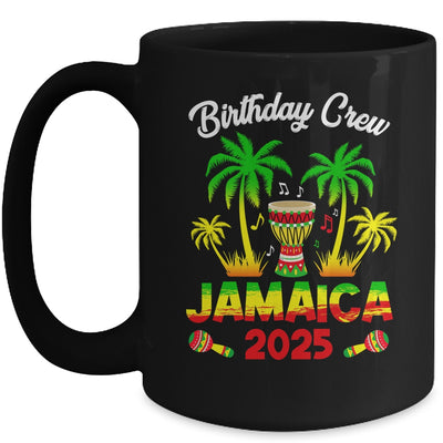 Birthday Crew Jamaica 2025 30th 50th Girl Party Family Mug | teecentury