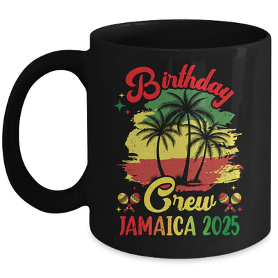 Birthday Crew Jamaica 2025 30th 50th Party Vacation Matching Mug | teecentury