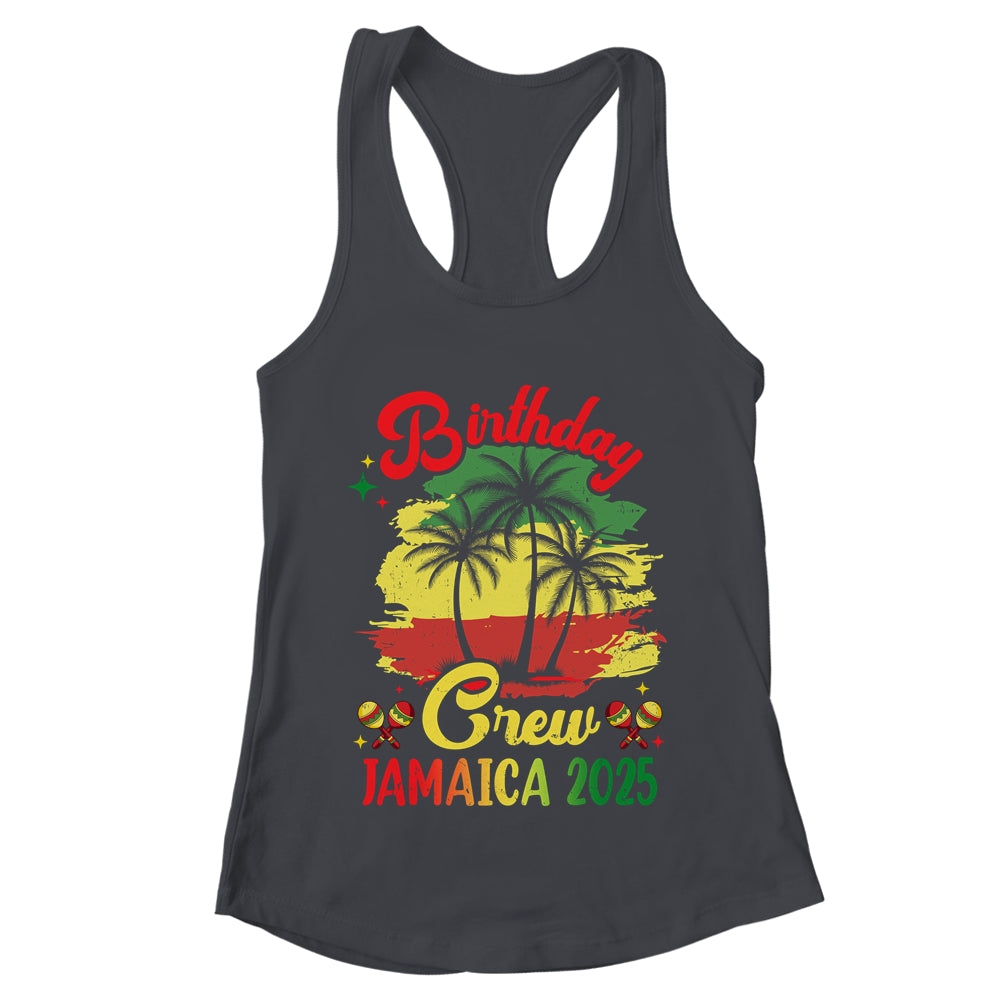 Birthday Crew Jamaica 2025 30th 50th Party Vacation Matching Shirt & Tank Top | teecentury
