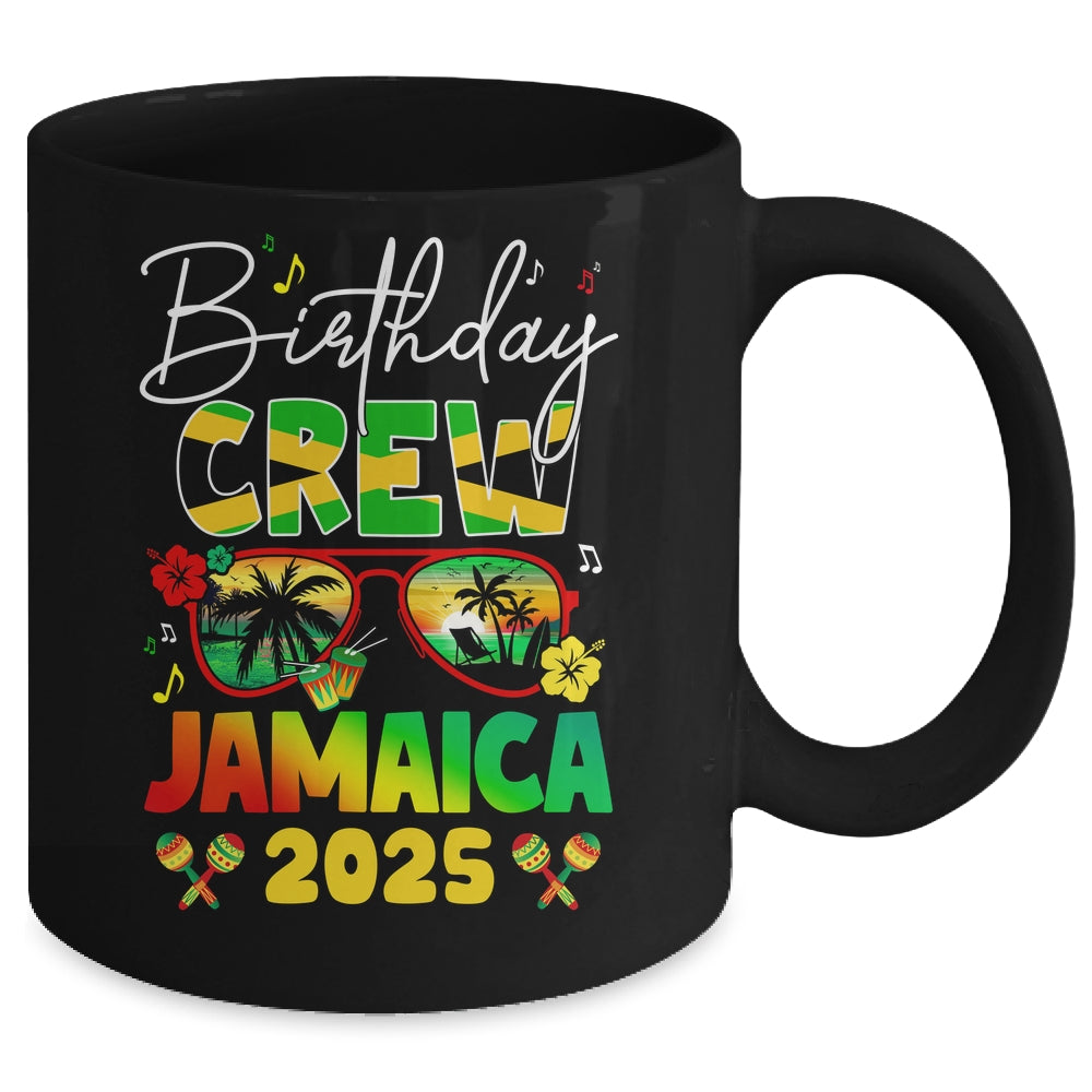 Birthday Crew Jamaica 2025 Birthday Girl Party Matching Mug | teecentury