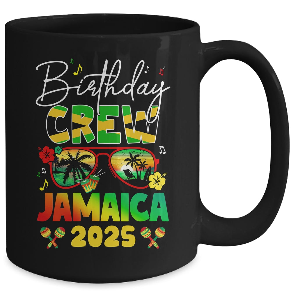 Birthday Crew Jamaica 2025 Birthday Girl Party Matching Mug | teecentury